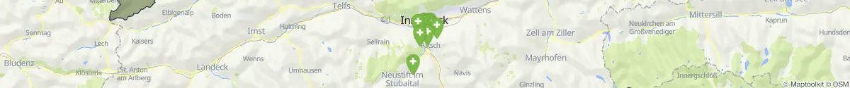 Map view for Pharmacies emergency services nearby Schönberg im Stubaital (Innsbruck  (Land), Tirol)